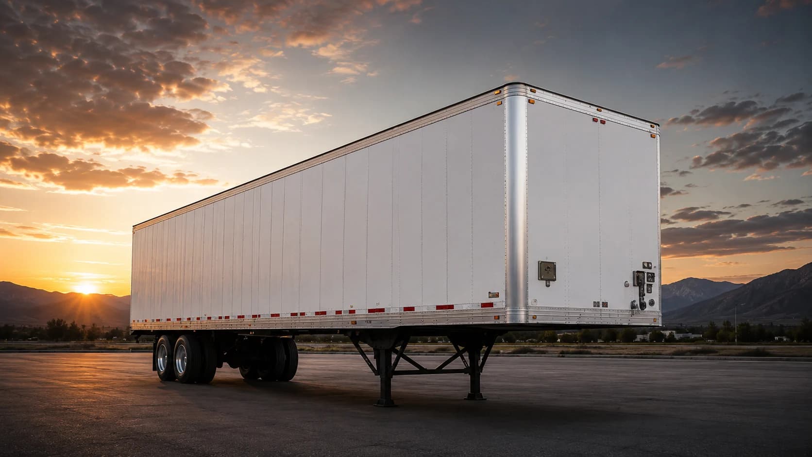 53-foot dry van trailer for Ontario freight transportation