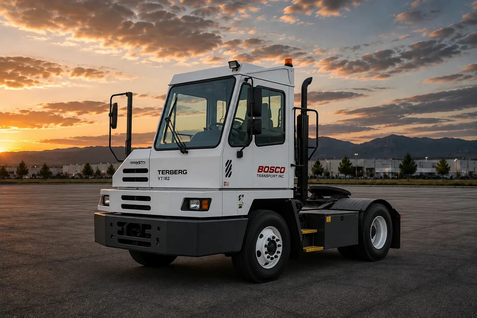 Shunt truck for yard and terminal operations
